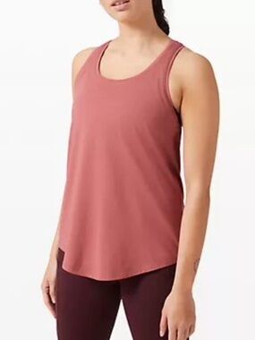 lululemon pink love tank top